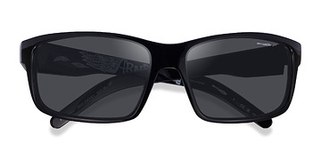 Shiny Black ARNETTE Fastball -  Plastique Lunettes de soleil