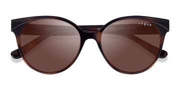Écaille Noire Vogue Eyewear VO5246S -  Plastique Lunettes de soleil