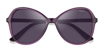 Transparent Purple Vogue Eyewear VO5349S -  Plastique Lunettes de soleil