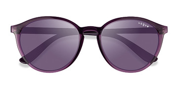 Violet Transparent Vogue Eyewear VO5374S -  Plastique Lunettes de soleil