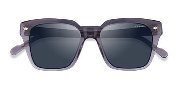 Transparent Gray Vogue Eyewear VO5380S -  Acétate Lunettes de soleil