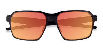 Matte Black Oakley Parlay -  Plastique Lunettes de soleil