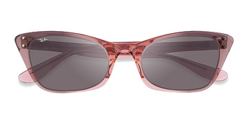 Transparent Pink Ray-Ban RB2299 -  Acétate Lunettes de soleil