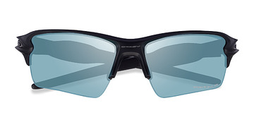 Matte Black Oakley OO9188 Flak 2.0 -  Plastique Lunettes de soleil