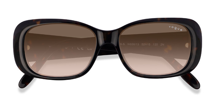 Écaille Noire Vogue Eyewear VO2606S -  Acétate Lunettes de soleil