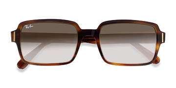 Striped Tortoise Ray-Ban RB2189 Benji -  Acétate Lunettes de soleil