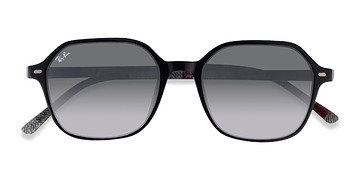 Noir Ray-Ban RB2194 John -  Acétate Lunettes de soleil