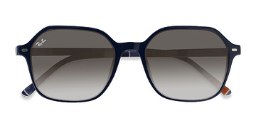 Bleu foncé Ray-Ban RB2194 John -  Acétate Lunettes de soleil
