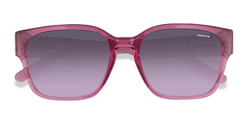 Transparent Pink ARNETTE Hamie -  Plastique Lunettes de soleil