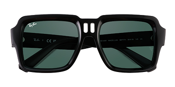 Noir Ray-Ban RB4408 Magellan -  Plastique Lunettes de soleil