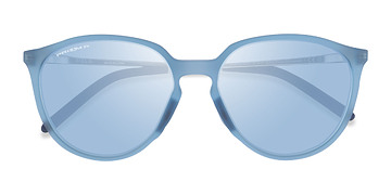 Matte Blue Oakley Sielo -  Plastique Lunettes de soleil