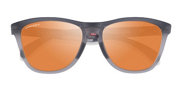 Matte Gray Smoke Oakley OO9284 Frogskins Tm -  Plastique Lunettes de soleil