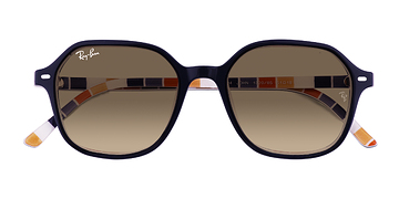 Bleu foncé Ray-Ban RB2194 John -  Acétate Lunettes de soleil