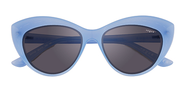 Bleu pâle Vogue Eyewear VO5377S -  Plastique Lunettes de soleil