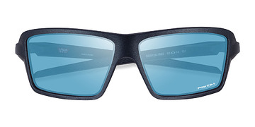 Matte Blue Oakley Cables -  Plastique Lunettes de soleil