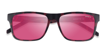 Red Black Tortoise ARNETTE Bandra -  Plastique Lunettes de soleil