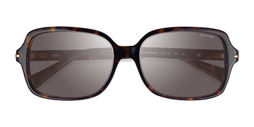 Écaille Noire Coach HC8116 L087 Blair -  Acétate Lunettes de soleil