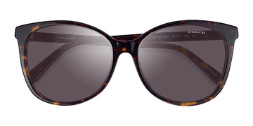 Dark Tortoise Coach HC8271U L1101 -  Acetate Sunglasses