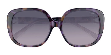 Purple Tortoise Coach HC8292 L1144 -  Acétate Lunettes de soleil
