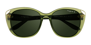 Transparent Green Vogue Eyewear VO5457S -  Plastique Lunettes de soleil