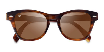 Tortoise Brown Ray-Ban RB0707S -  Plastique Lunettes de soleil