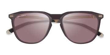 Brun Oakley Thurso -  Plastique Lunettes de soleil