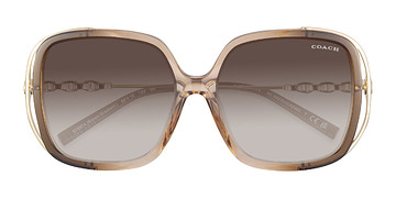 Brown Gradient Coach HC8423U CAD80 -  Plastique Lunettes de soleil