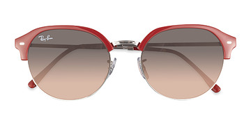 Rouge Ray-Ban RB4429 -  Plastic, Metal Lunettes de soleil