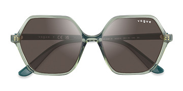 Transparent Green Vogue Eyewear VO5361S -  Plastique Lunettes de soleil
