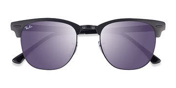 Matte Black On Black Ray-Ban RB3716 -  Métal Lunettes de soleil