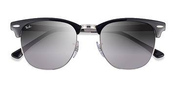 Black On Silver Ray-Ban RB3716 -  Métal Lunettes de soleil