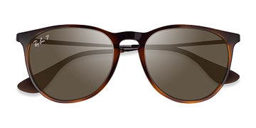 Light Tortoise Ray-Ban RB4171 Erika -  Plastique Lunettes de soleil