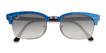 Blue Brown Ray-Ban RB3916 -  Métal Lunettes de soleil