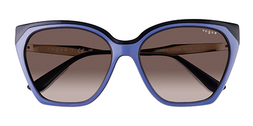Purple Blue Vogue Eyewear VO5521S -  Plastique Lunettes de soleil