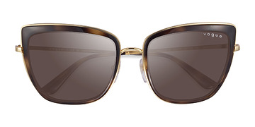 Tortoise Gold Vogue Eyewear VO4223S -  Métal Lunettes de soleil