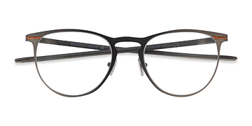 Satin Olive Oakley Money Clip -  Titanium Lunettes de vue