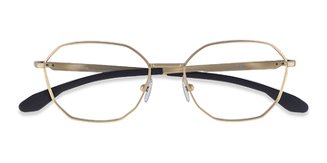Matte Gold Oakley Sobriquet -  Titanium Lunettes de vue