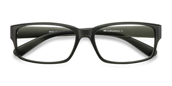 Matte Gray Apollo -  Légèreté Plastique Lunettes de vue