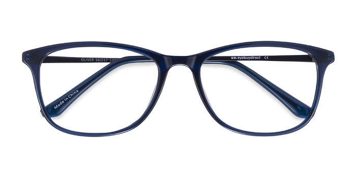 Bleu marine  Oliver -  Légèreté Plastique Lunettes de vue