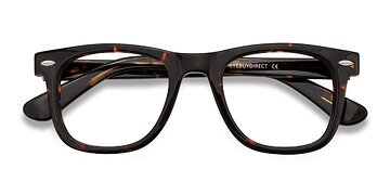 Dark Tortoise Blizzard -  Geek Acetate Eyeglasses