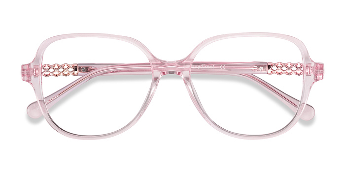 Clear Pink Precious -  Coloré Acétate Lunettes de vue