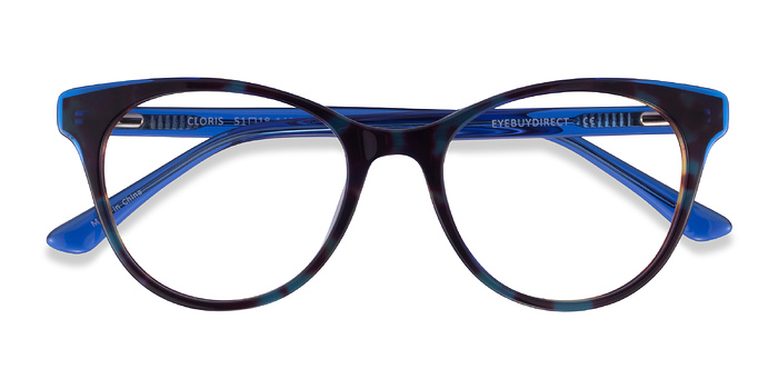 Blue Tortoise Cloris -  Acétate Lunettes de vue