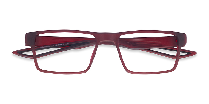 Matte Red Icarus -  Plastique Lunettes de vue