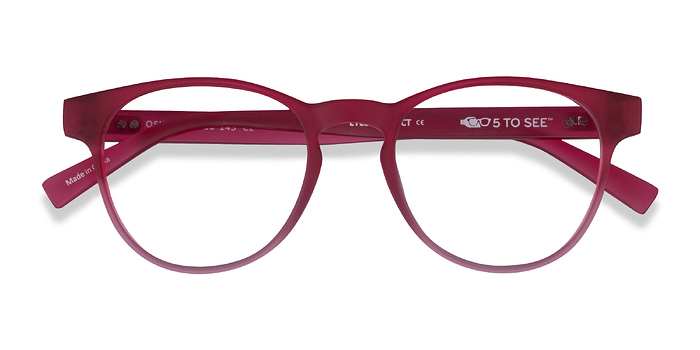 Matte Red Osier -  Plastique Lunettes de vue