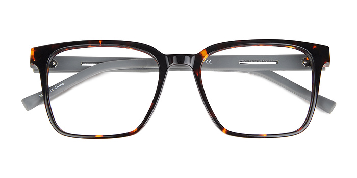 Tortoise Gray Mod -  Fibre de Carbone Lunettes de vue