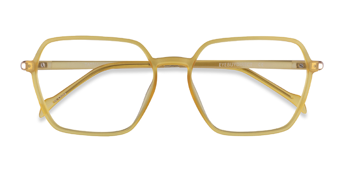 Clear Yellow Tatsu -  Plastique Lunettes de vue
