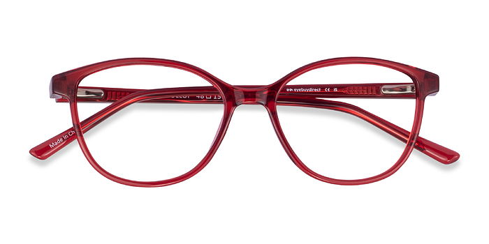Rouge Dollop -  Plastique Lunettes de vue