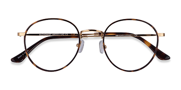 Tortoise Alchemist -  Vintage Acetate, Metal Eyeglasses
