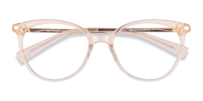 Clear Melon Attitude -  Mode Acetate, Metal Lunettes de vue