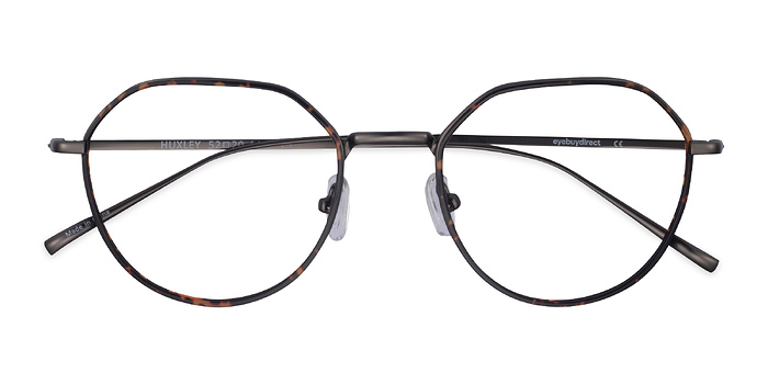 Tortoise  Gunmetal Huxley -  Métal Lunettes de vue